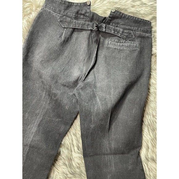 Vintage Wah Maker Yma Arizon Black Frontier Old Western Button Fly Denim Jean 42 - Picture 4 of 6